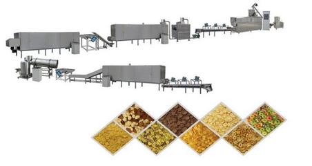 膨化食品 早餐玉米片生产机械